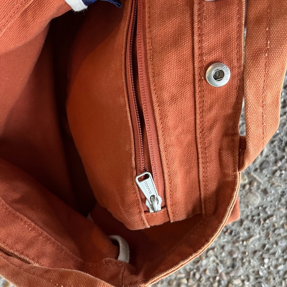 Baggu Burnt Orange Canvas Tote - Picture 5 of 6